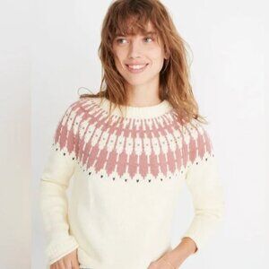 Madewell Fair Isle Keaton Pullover Sweater
